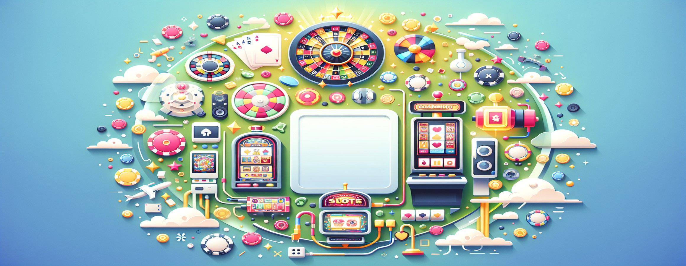 Illustration of online slots highlighting innovative mechanics
