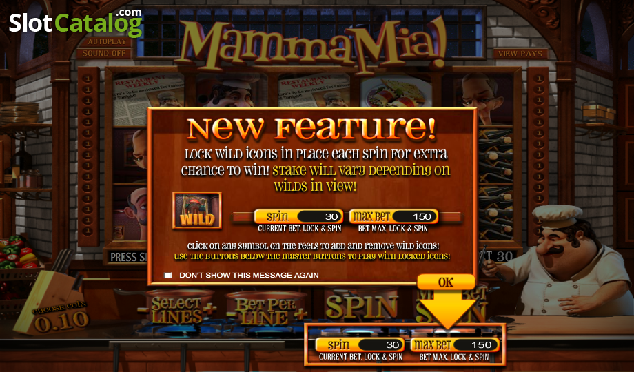 BetSoft Mamma Mia Screenshot