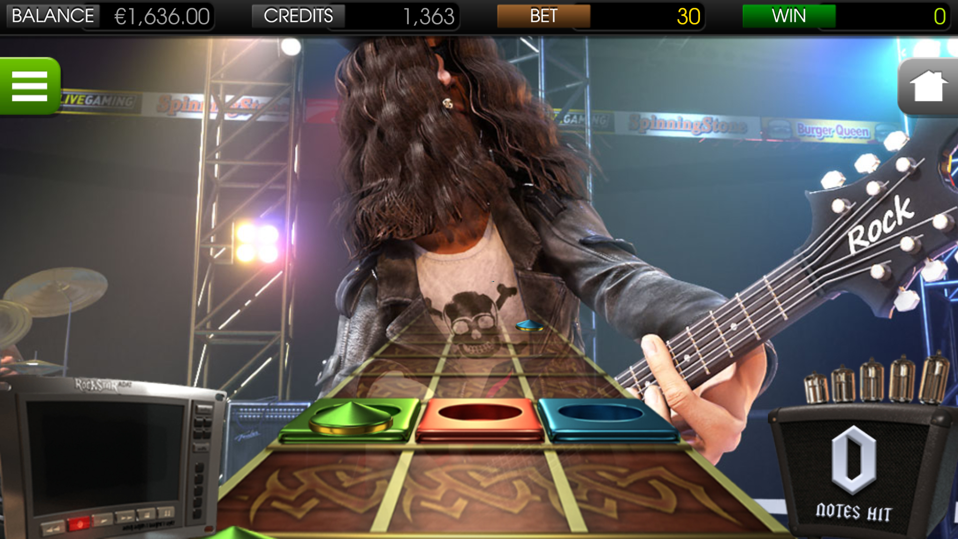 BetSoft Rockstar Screenshot