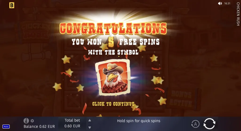 BG Chicken Rush Screenshot