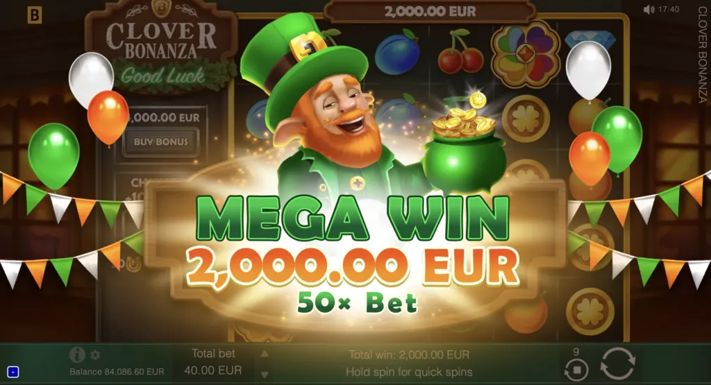 BG Clover Bonanza Screenshot