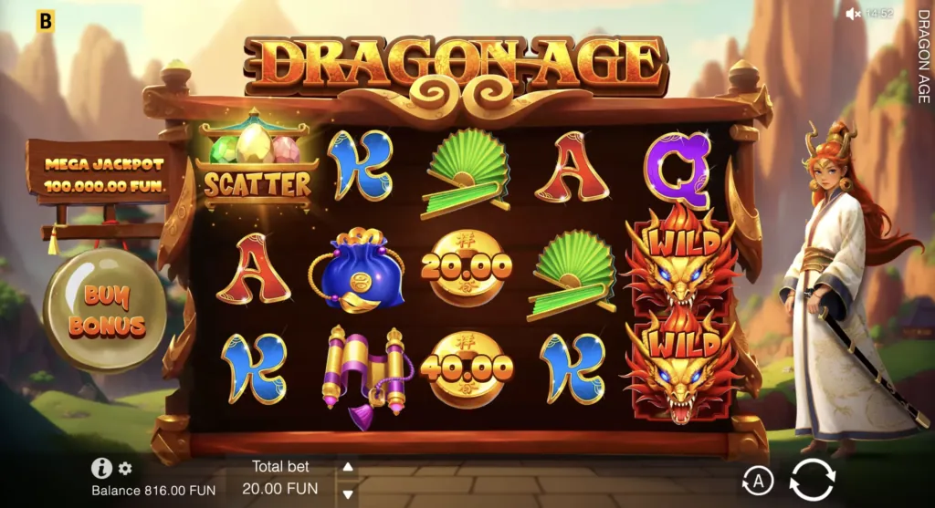 BG Dragon Age Hold & Win Screenshot