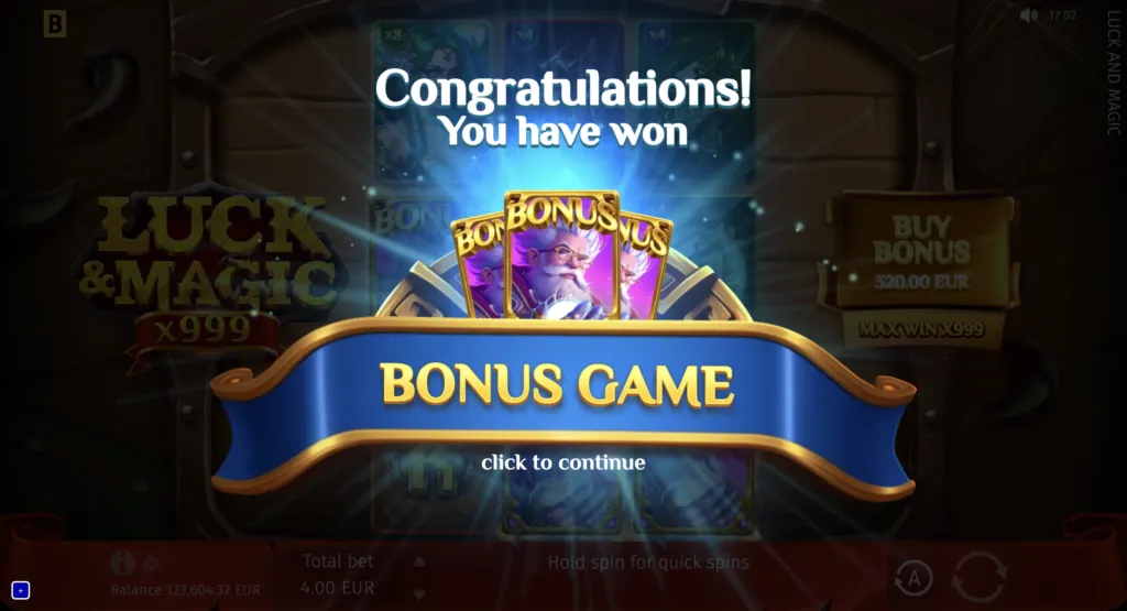 BG Luck & Magic Screenshot