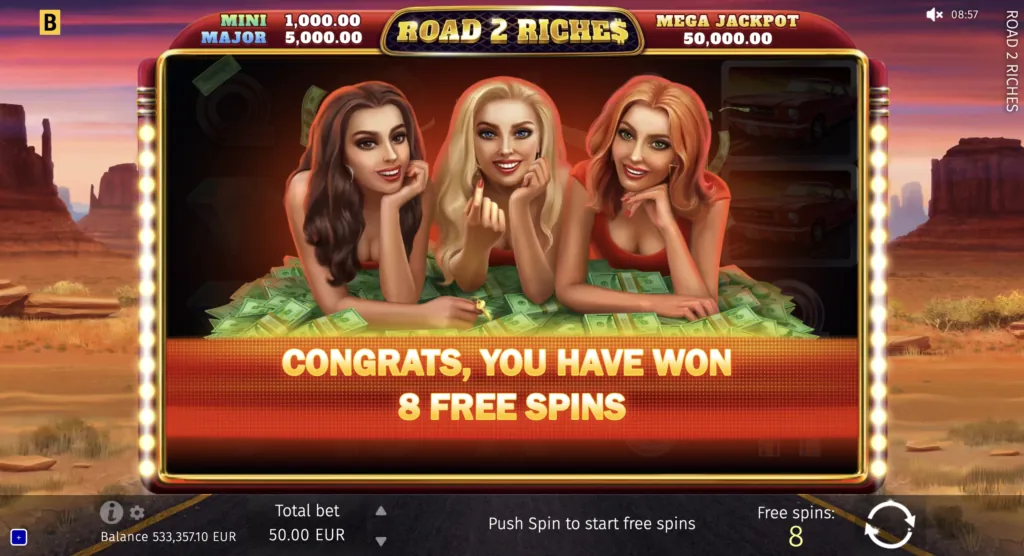 BG Road 2 Riches Screenshot