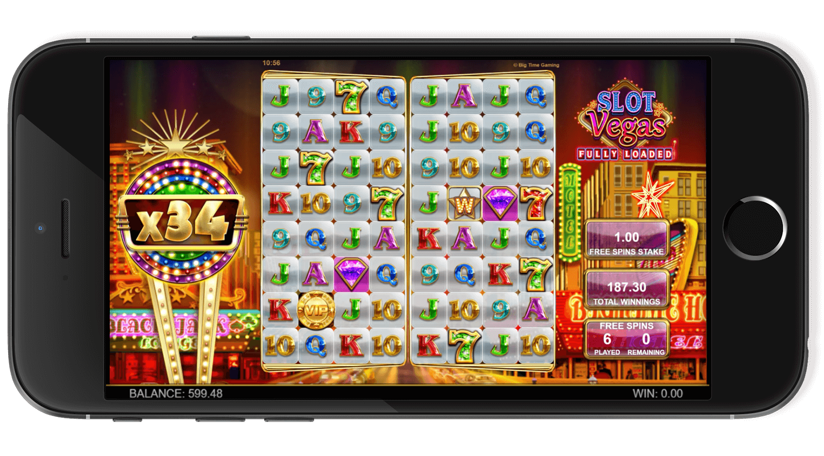 Slot Vegas Fully Loaded Screenshot