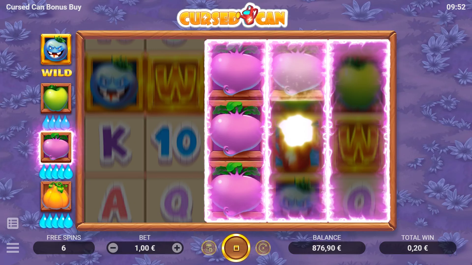 EVO Cursed Can Bonus Buy Screenshot