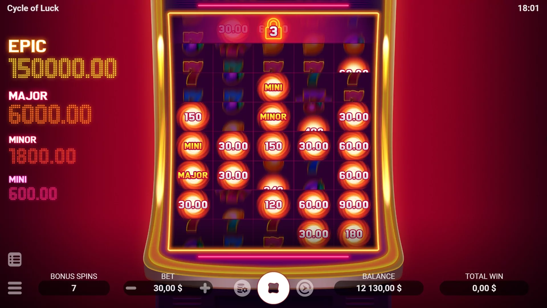 EVO Cycle Of Luck Screenshot