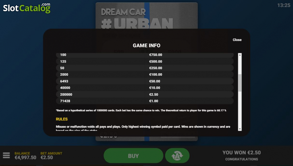 Hack Dream Car URBAN Screenshot