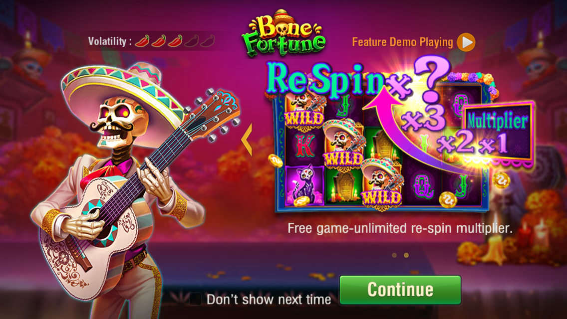 JILI Bone Fortune Screenshot