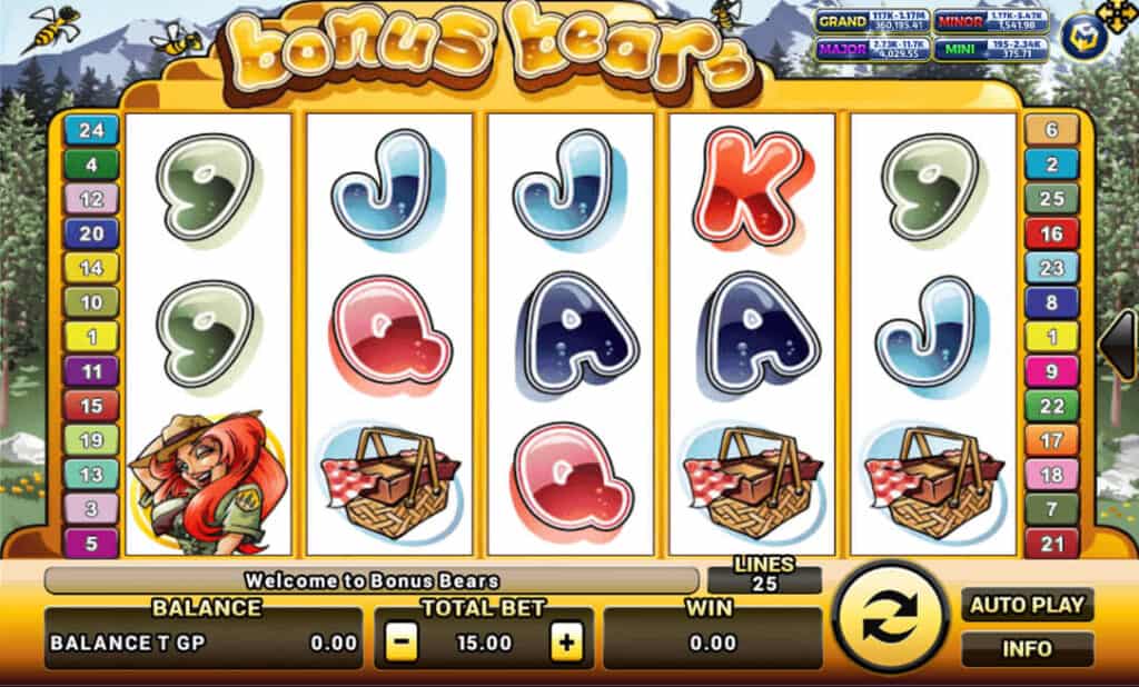 Bonus Bear Screenshot