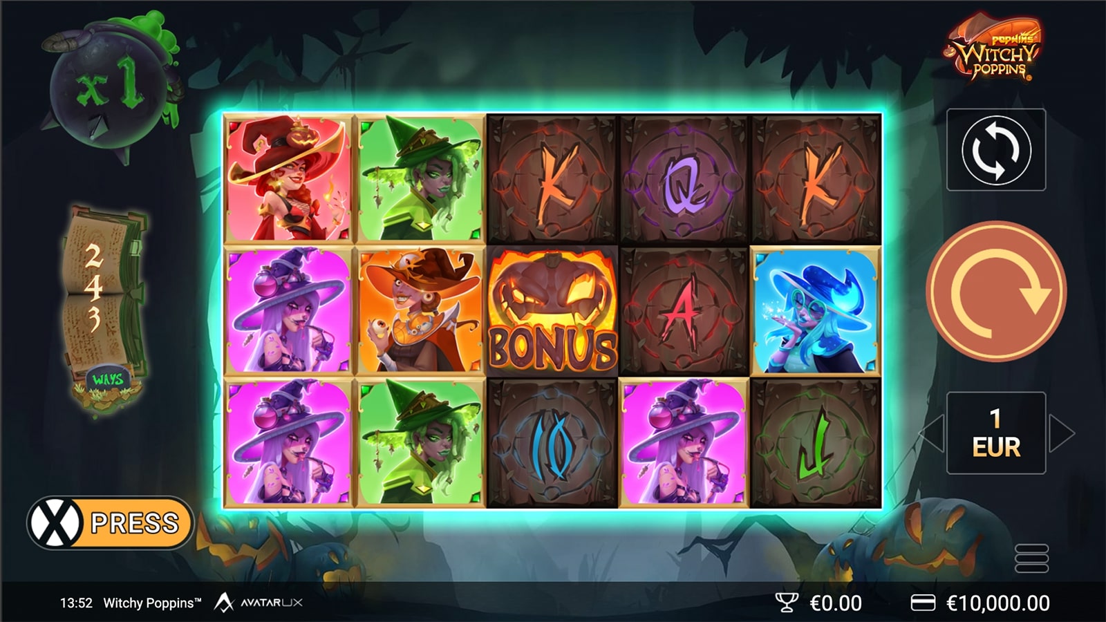 Witchy Poppins Screenshot