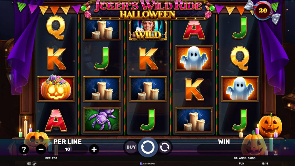 SP Joker's Wild Ride Halloween Screenshot