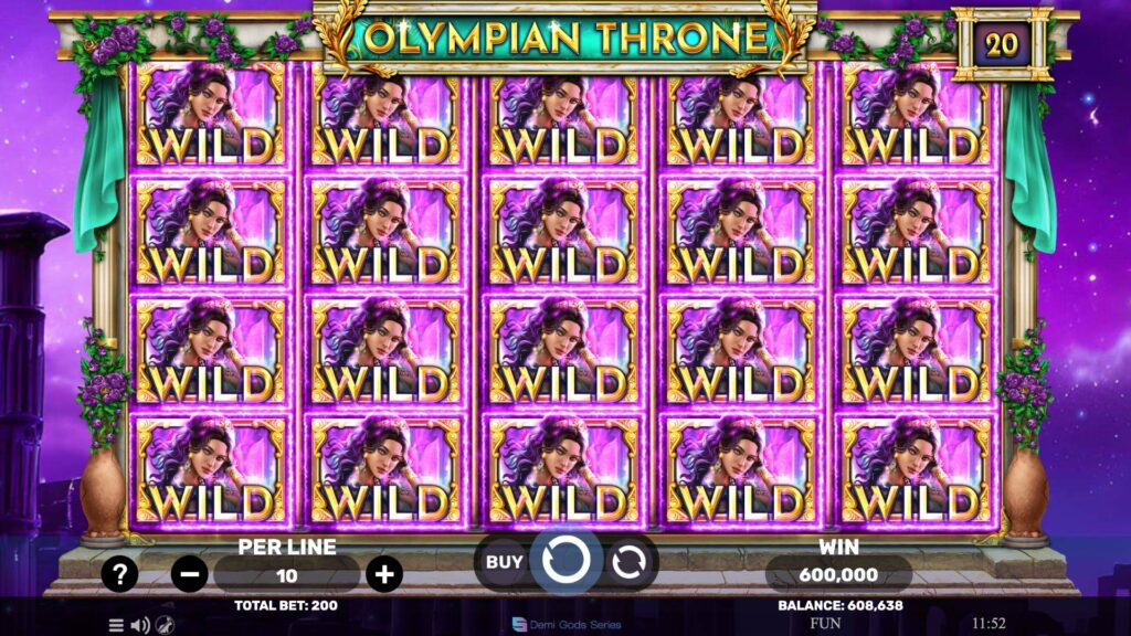 SP Olympian Throne Screenshot