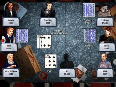 WG Texas Hold'em Screenshot